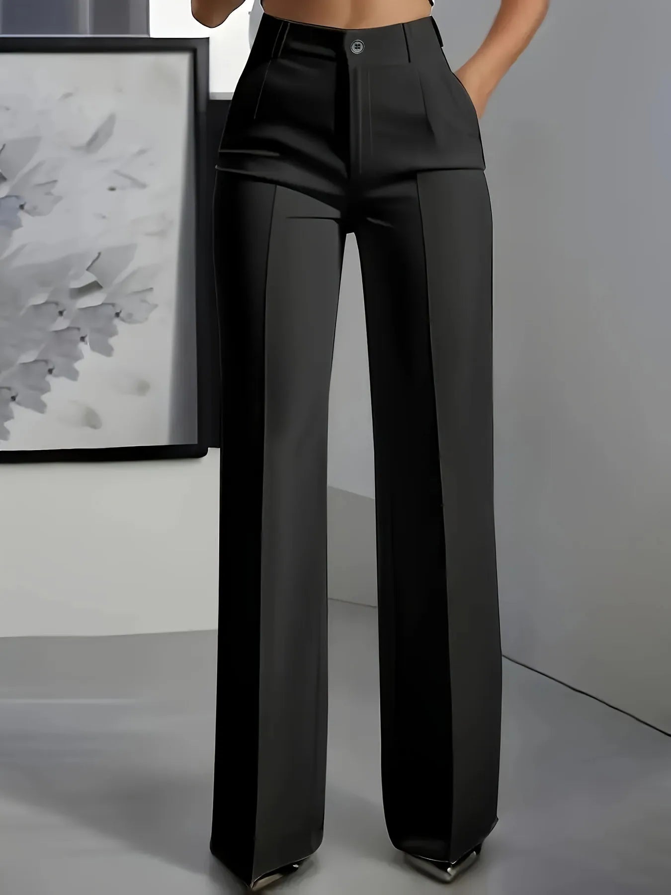 Pantalón High Waist Elegance