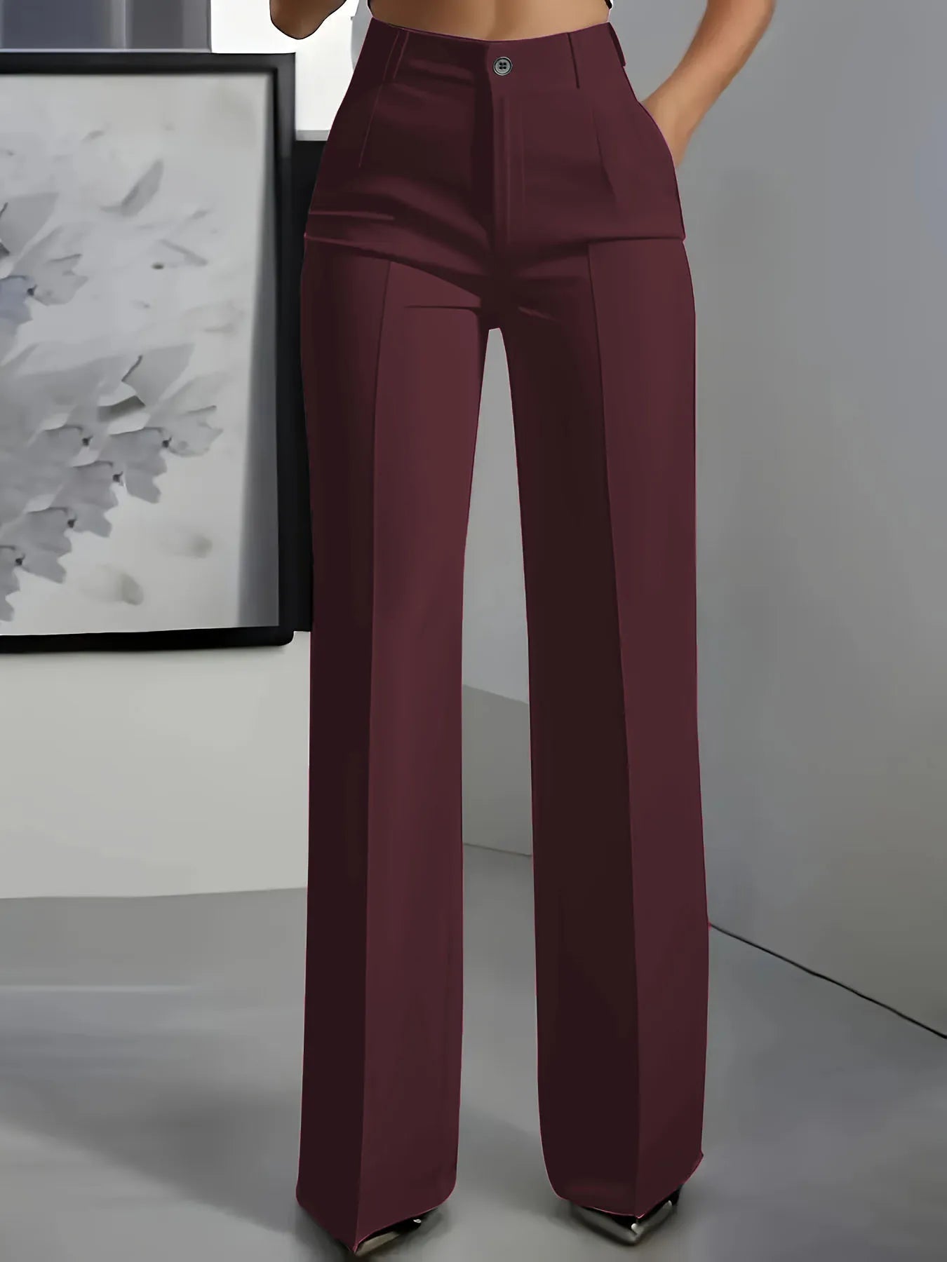 Pantalón High Waist Elegance